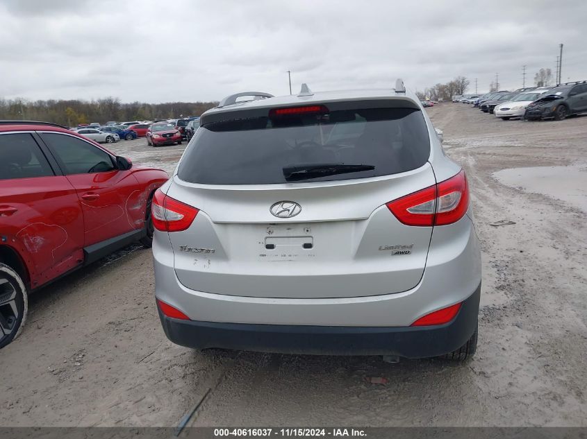 2014 Hyundai Tucson Limited VIN: KM8JUCAG1EU846705 Lot: 40616037