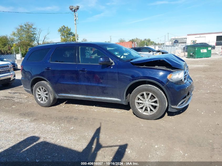 2017 Dodge Durango Sxt Awd VIN: 1C4RDJAG0HC623528 Lot: 40616057