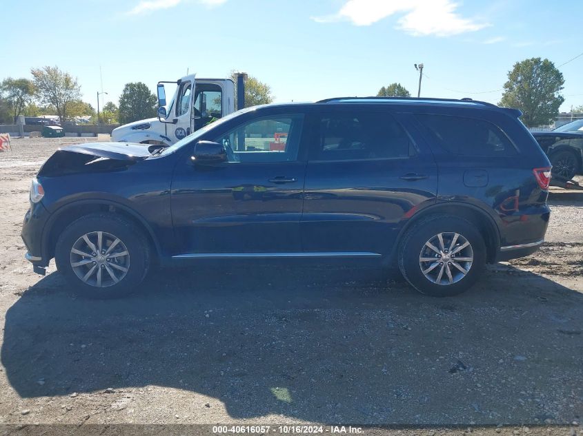 2017 Dodge Durango Sxt Awd VIN: 1C4RDJAG0HC623528 Lot: 40616057