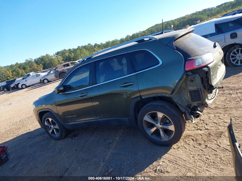 2019 Jeep Cherokee Limited 4X4 VIN: 1C4PJMDXXKD209428 Lot: 40616081