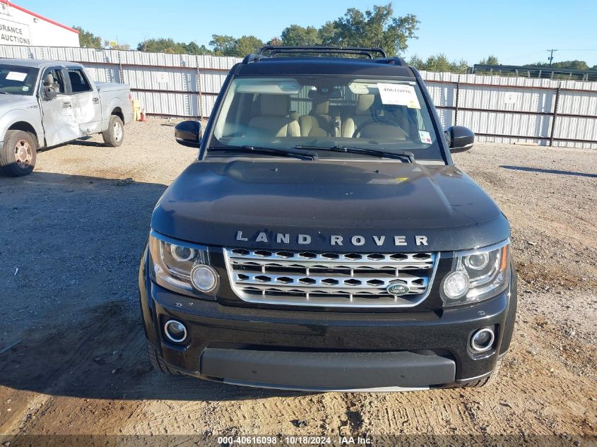 2016 Land Rover Lr4 VIN: SALAK2V61GA789523 Lot: 40616098