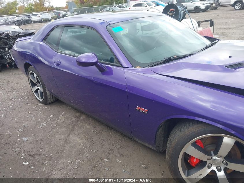 2013 Dodge Challenger Srt8 VIN: 2C3CDYCJ9DH744108 Lot: 40616101