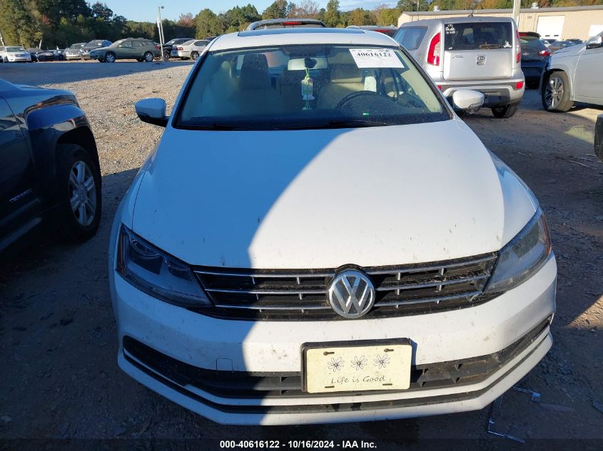 2018 Volkswagen Jetta 1.4T Se/1.4T Wolfsburg Edition VIN: 3VWDB7AJ6JM223831 Lot: 40616122