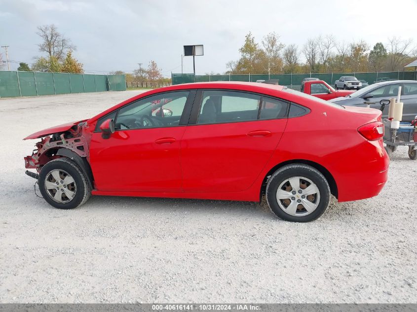 2018 Chevrolet Cruze Ls Auto VIN: 1G1BC5SM6J7229989 Lot: 40616141