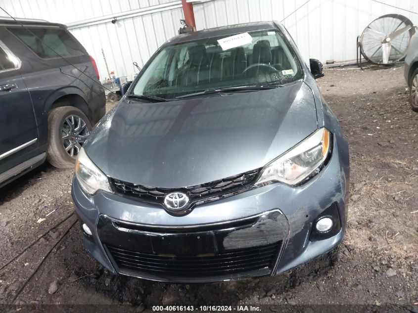 2016 Toyota Corolla S Premium VIN: 2T1BURHE4GC490511 Lot: 40616143