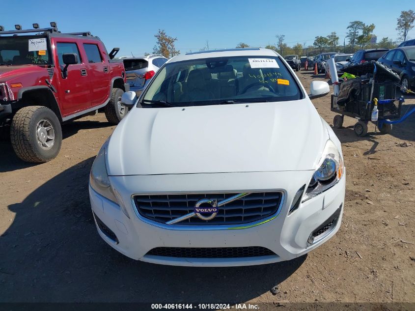 2012 Volvo S60 T5 VIN: YV1622FSXC2081827 Lot: 40616144