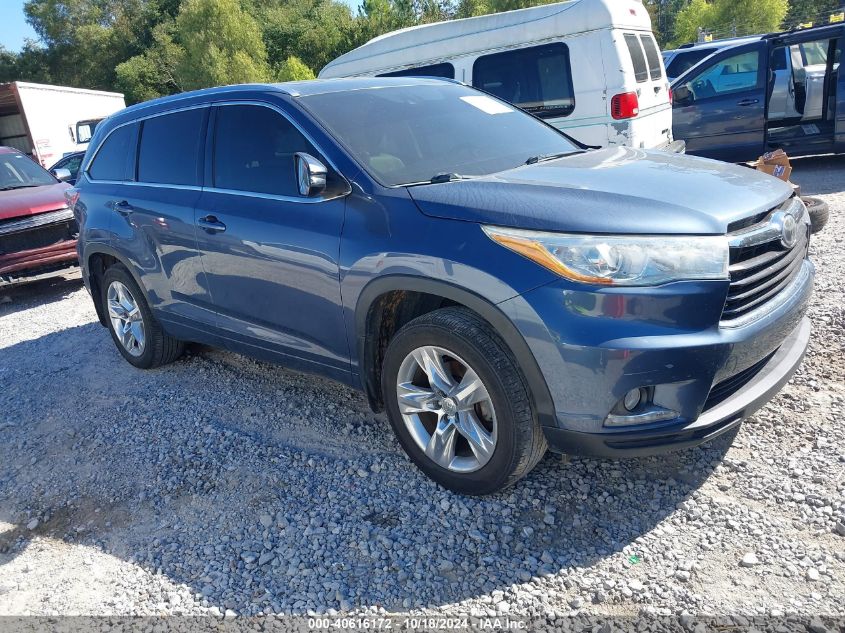 2014 Toyota Highlander, Limit...