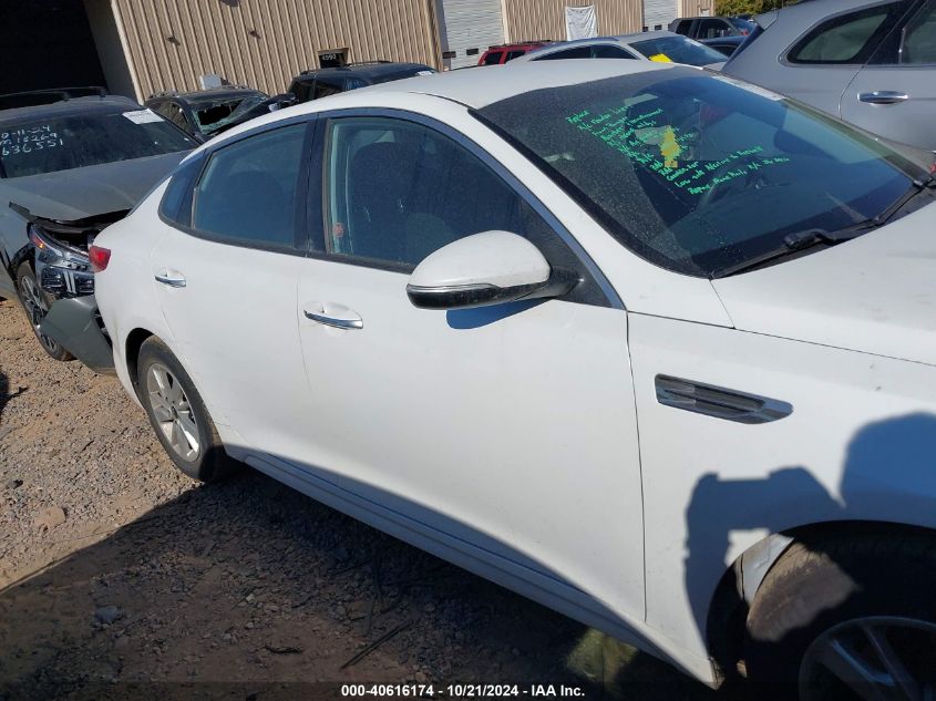 2016 Kia Optima Lx VIN: 5XXGT4L35GG050341 Lot: 40616174