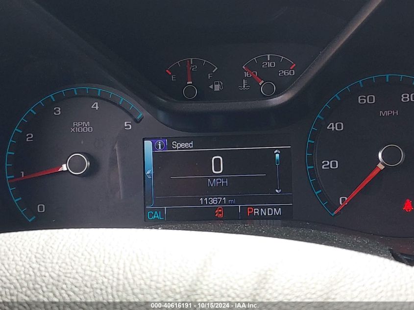 2016 CHEVROLET COLORADO VIN: 1GCPTDE19G1381639