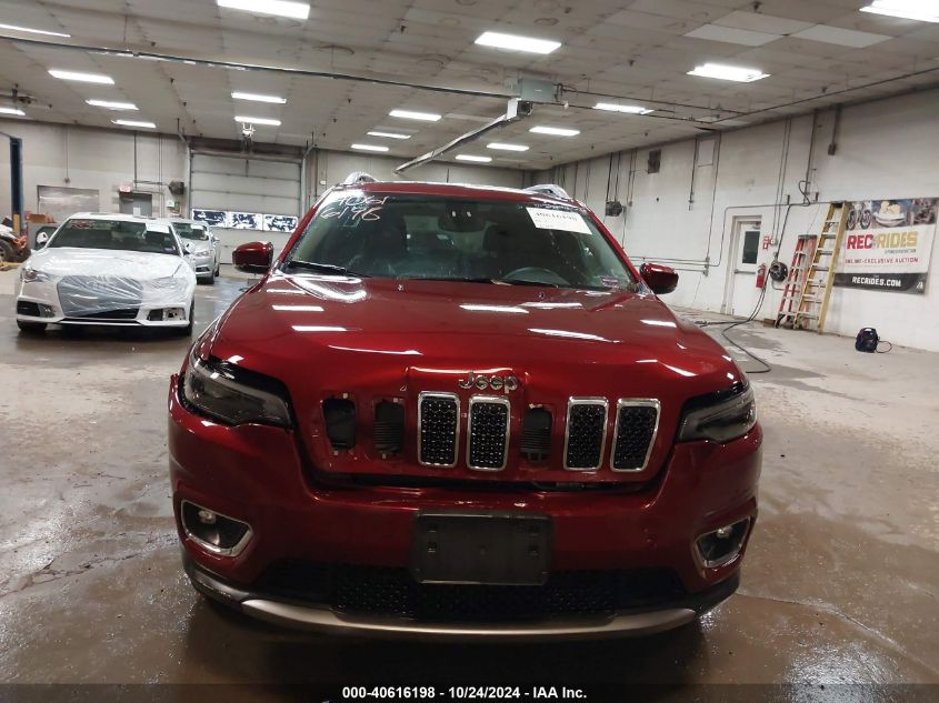 2019 Jeep Cherokee Limited 4X4 VIN: 1C4PJMDX3KD321035 Lot: 40616198