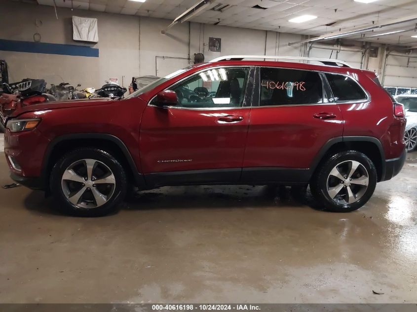 2019 Jeep Cherokee Limited 4X4 VIN: 1C4PJMDX3KD321035 Lot: 40616198