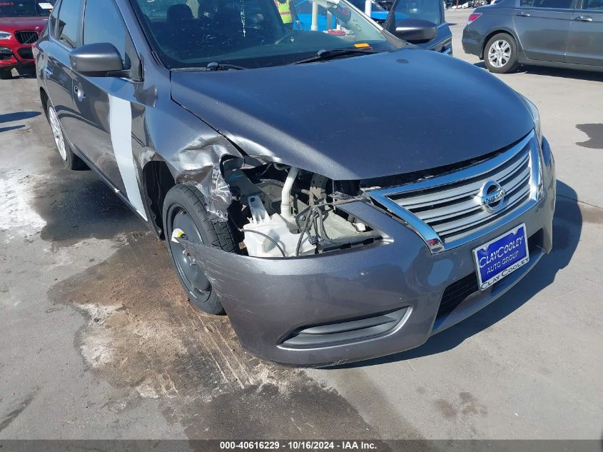 2015 Nissan Sentra S VIN: 3N1AB7AP3FY264141 Lot: 40616229