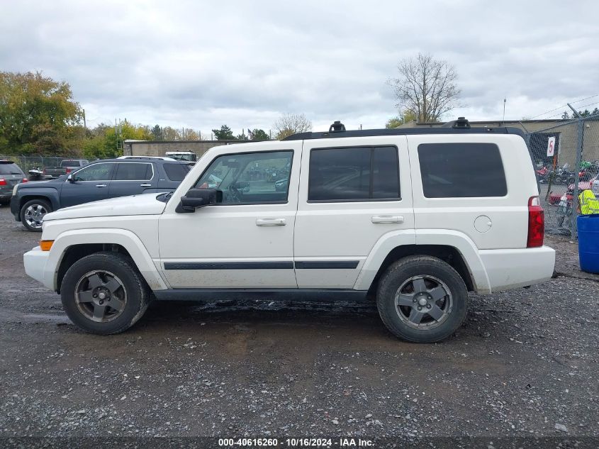 2007 Jeep Commander Sport VIN: 1J8HG48K27C621060 Lot: 40616260