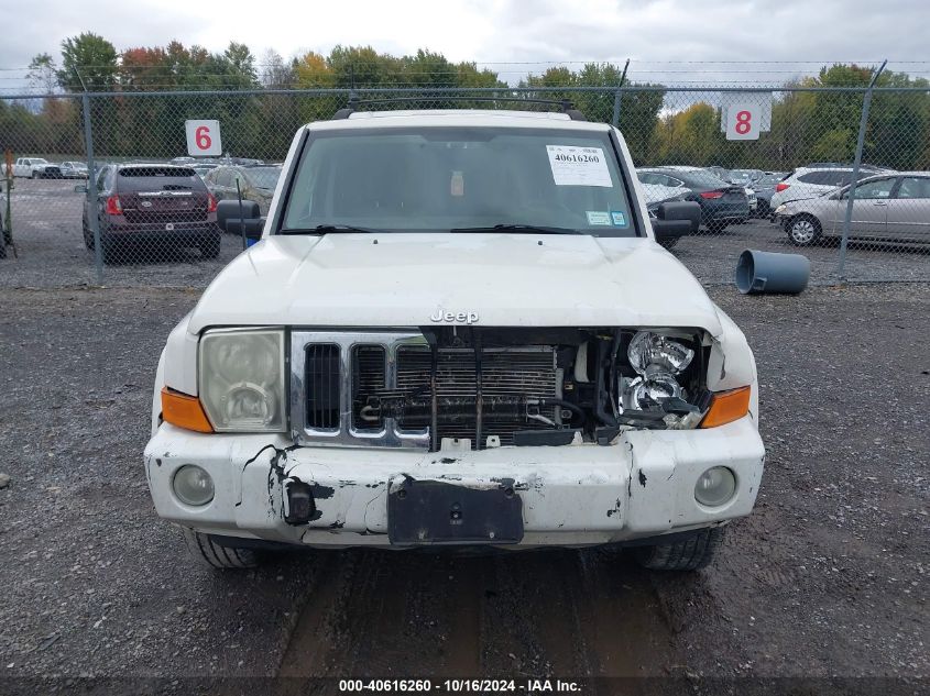 2007 Jeep Commander Sport VIN: 1J8HG48K27C621060 Lot: 40616260