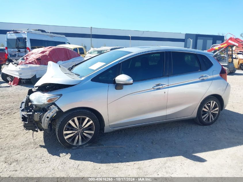 2015 Honda Fit Ex/Ex-L VIN: 3HGGK5H87FM709354 Lot: 40616265