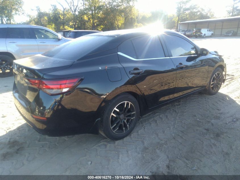 2022 Nissan Sentra S Xtronic Cvt VIN: 3N1AB8BV8NY210898 Lot: 40616270