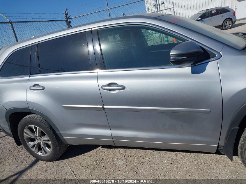 2015 Toyota Highlander Le Plus V6 VIN: 5TDBKRFH6FS098221 Lot: 40616278