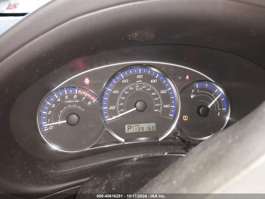 2010 Subaru Forester 2.5X VIN: JF2SH6AC5AH729001 Lot: 40616281