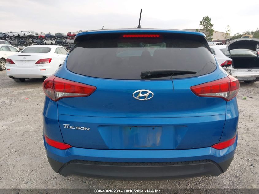 2018 Hyundai Tucson Se VIN: KM8J23A44JU8358 Lot: 40616283