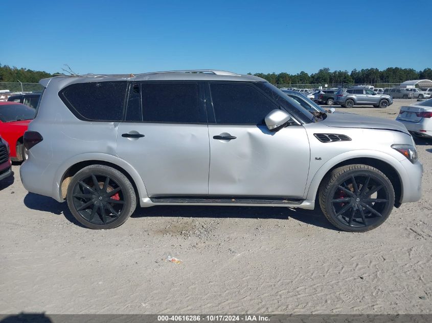 2016 Infiniti Qx80 VIN: JN8AZ2NF5G9611820 Lot: 40616286