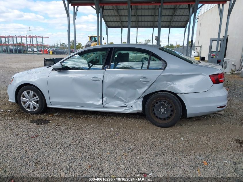 2017 Volkswagen Jetta 1.4T S VIN: 3VW2B7AJ6HM382303 Lot: 40616296