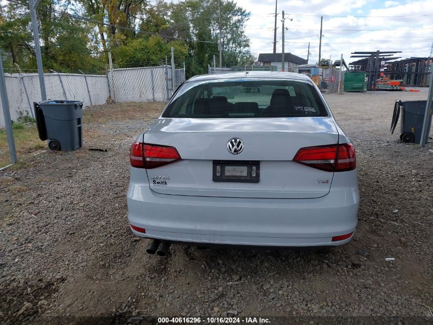 2017 Volkswagen Jetta 1.4T S VIN: 3VW2B7AJ6HM382303 Lot: 40616296