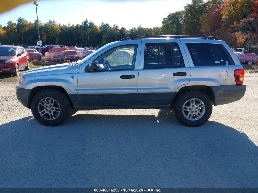 2004 Jeep Grand Cherokee Laredo VIN: 1J4GW48S04C293519 Lot: 40616299