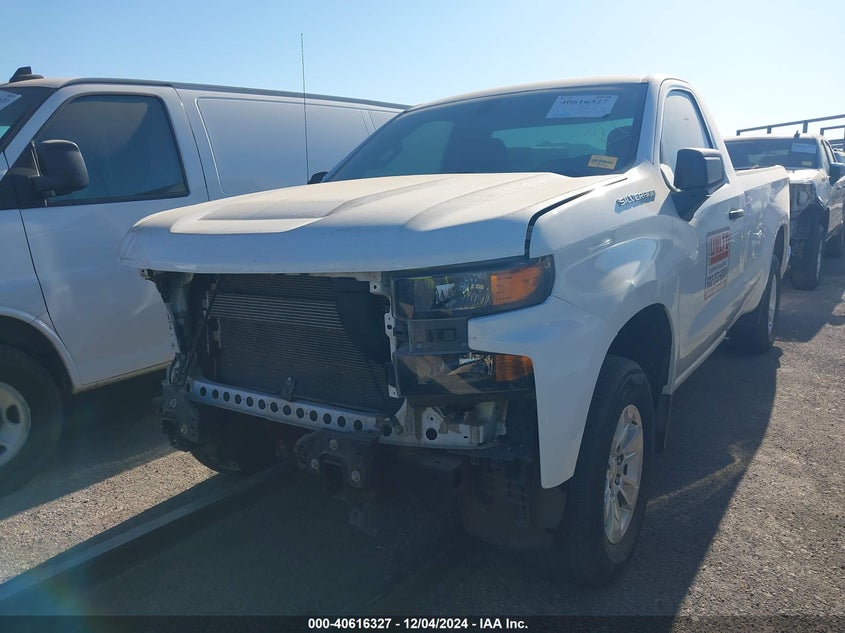 Vin: 3gcnwaef0lg239717, lot: 41105404, chevrolet silverado 1500 2wd  long bed wt 20202