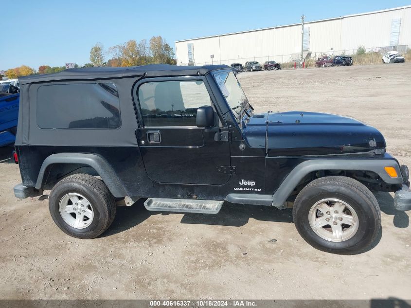 2004 Jeep Wrangler Unlimited VIN: 1J4FA49S94P777125 Lot: 40616337