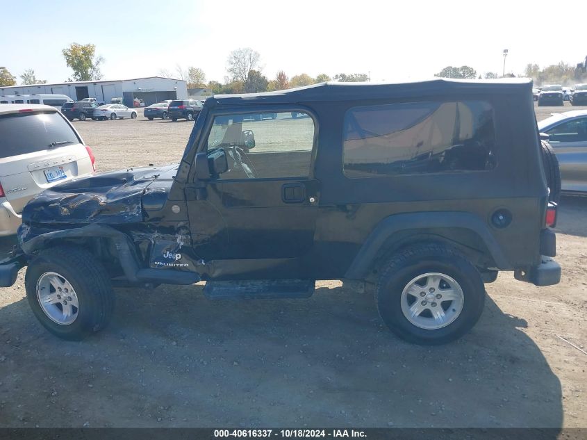 2004 Jeep Wrangler Unlimited VIN: 1J4FA49S94P777125 Lot: 40616337