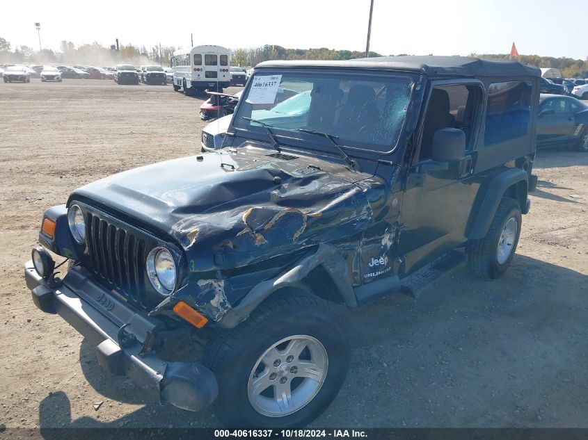 2004 Jeep Wrangler Unlimited VIN: 1J4FA49S94P777125 Lot: 40616337