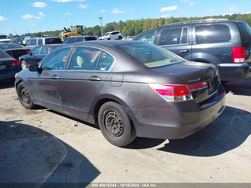 2011 Honda Accord 2.4 Lx VIN: 1HGCP2F30BA044214 Lot: 40616344