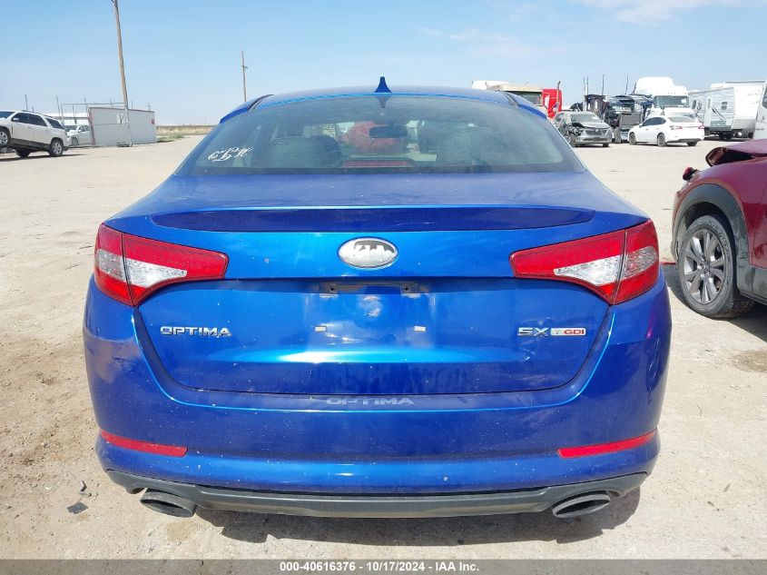 2013 Kia Optima Sx VIN: 5XXGR4A65DG109444 Lot: 40616376