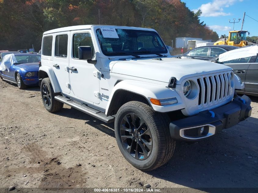 2022 Jeep Wrangler 4Xe Unlimited Sahara 4X4 VIN: 1C4JJXP6XNW249723 Lot: 40616381