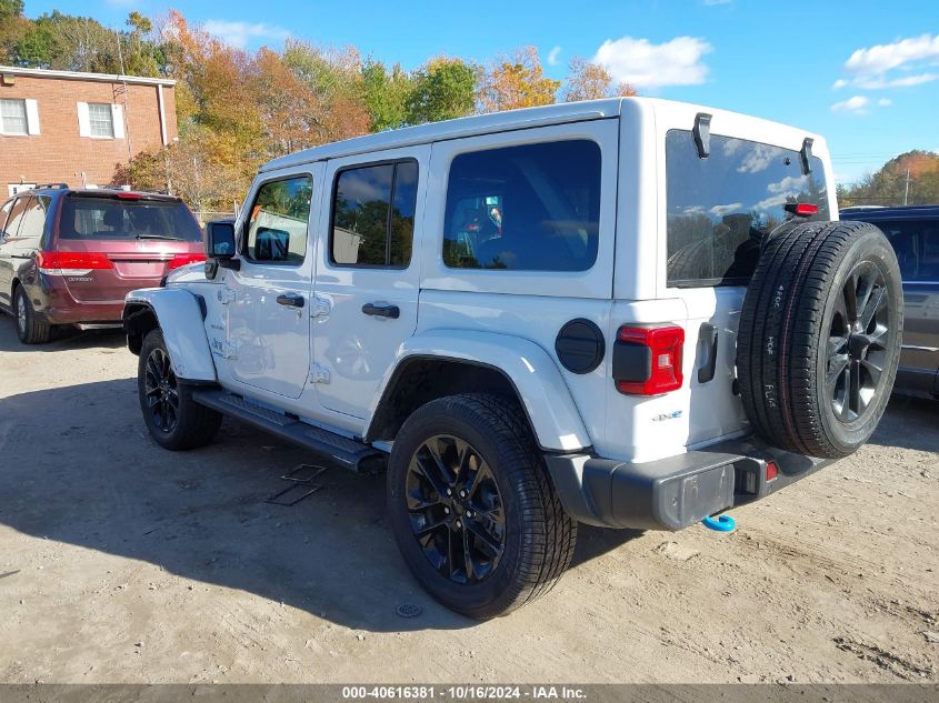 2022 Jeep Wrangler 4Xe Unlimited Sahara 4X4 VIN: 1C4JJXP6XNW249723 Lot: 40616381