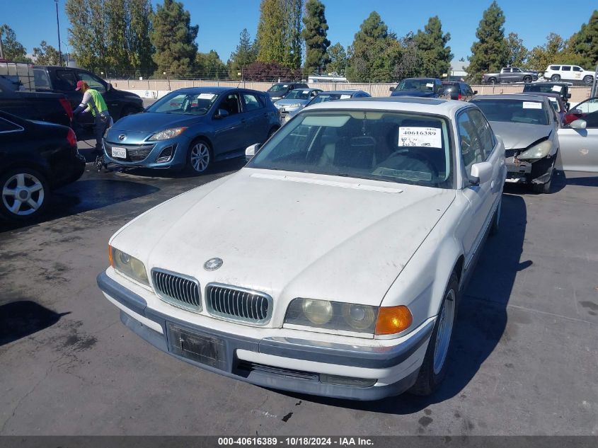 1996 BMW 740 Il VIN: WBAGJ8328TDL39140 Lot: 40616389