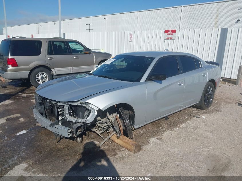 2023 Dodge Charger Sxt VIN: 2C3CDXBG6PH523800 Lot: 40616393