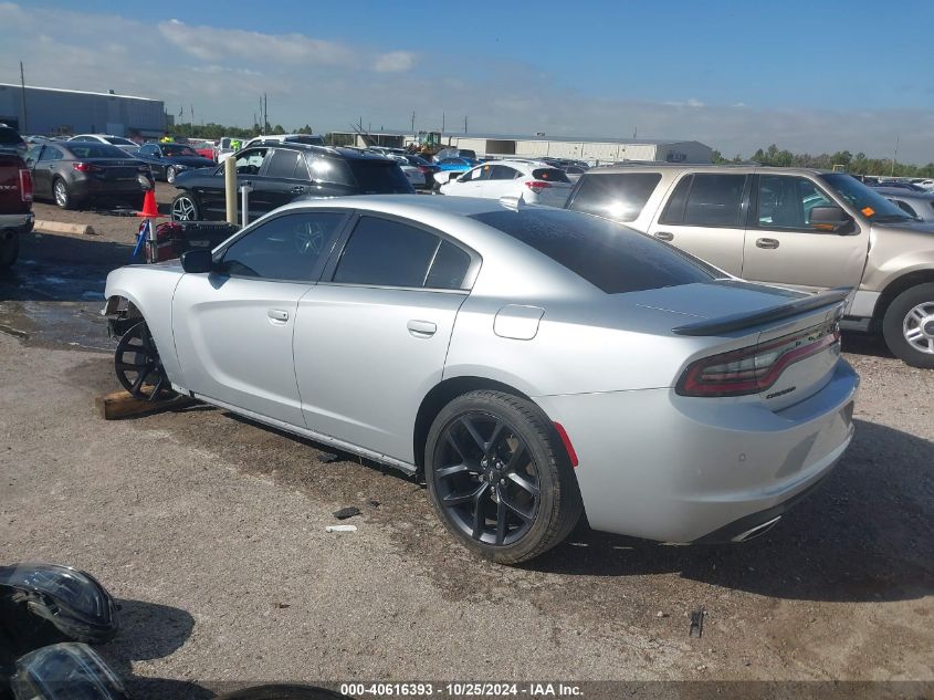 2023 Dodge Charger Sxt VIN: 2C3CDXBG6PH523800 Lot: 40616393