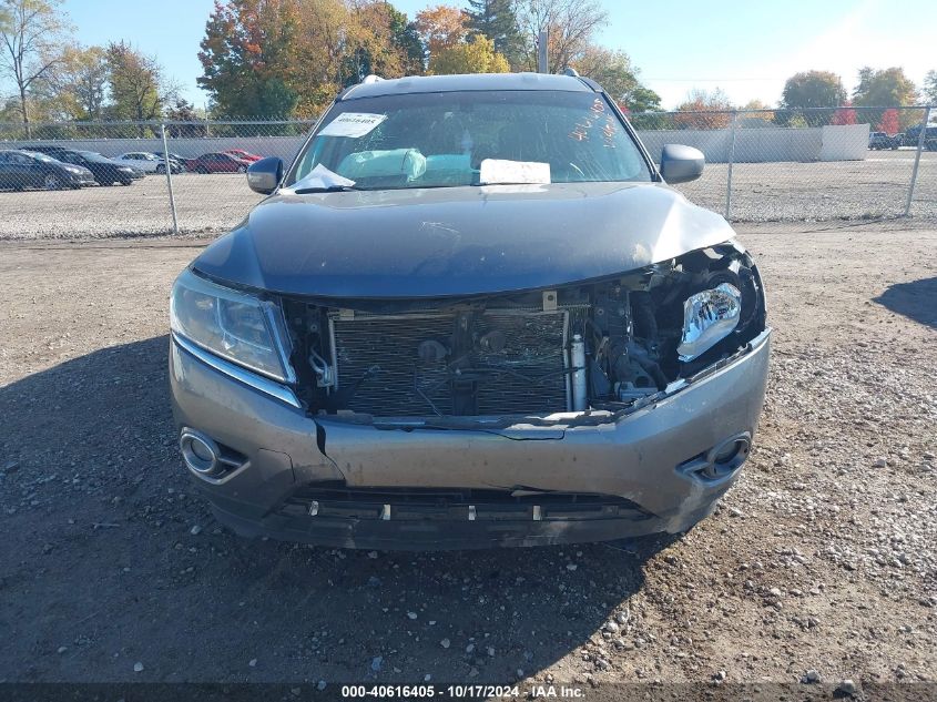 2016 Nissan Pathfinder S/Sv/Sl/Platinum VIN: 5N1AR2MM0GC603666 Lot: 40616405