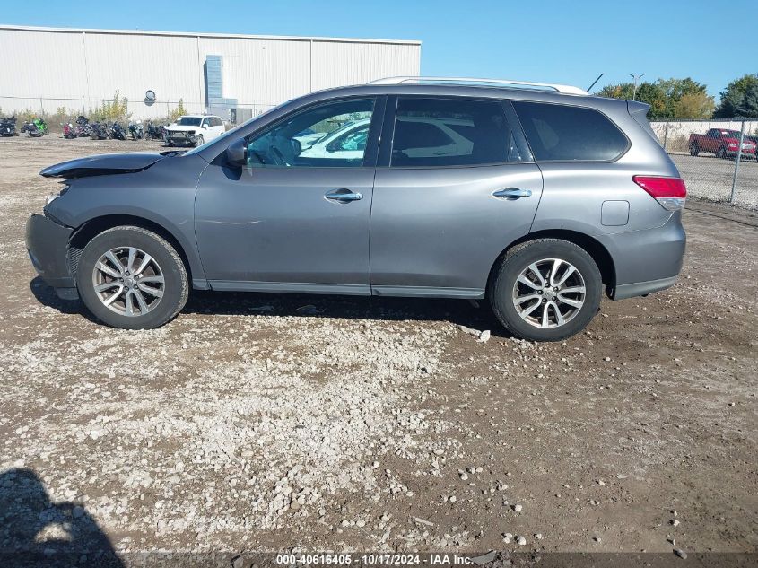 2016 Nissan Pathfinder S/Sv/Sl/Platinum VIN: 5N1AR2MM0GC603666 Lot: 40616405