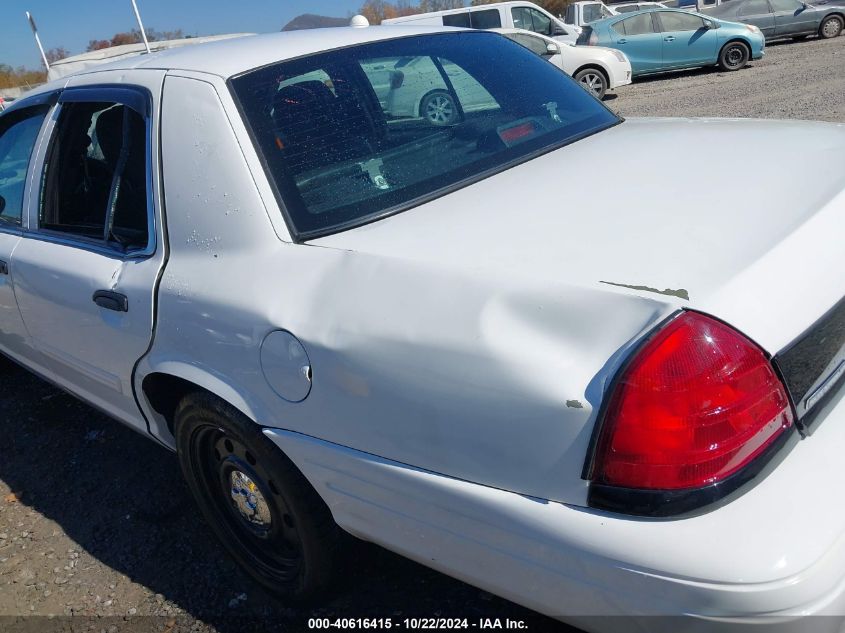 2011 Ford Crown Victoria Police Interceptor VIN: 2FABP7BV3BX185192 Lot: 40616415