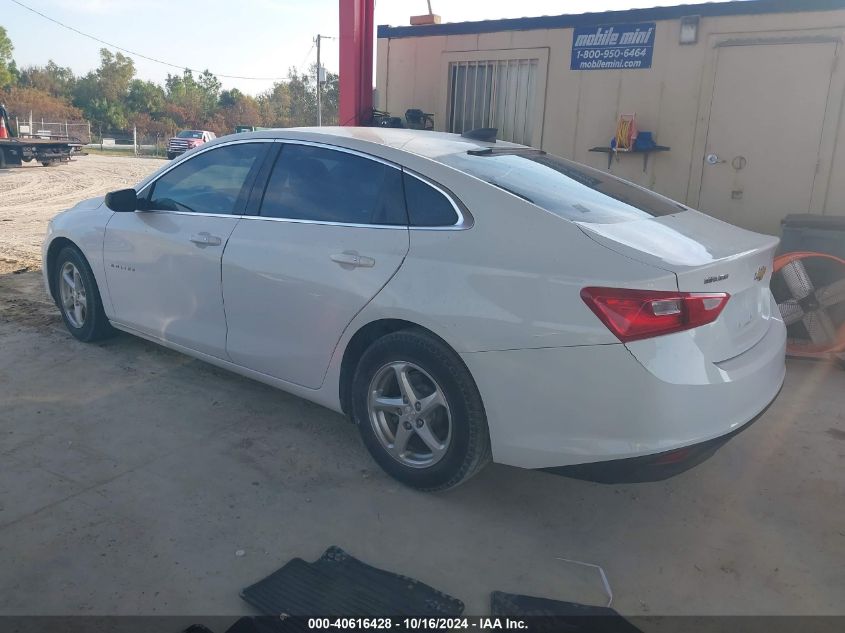 2017 Chevrolet Malibu Ls VIN: 1G1ZB5ST5HF242564 Lot: 40616428