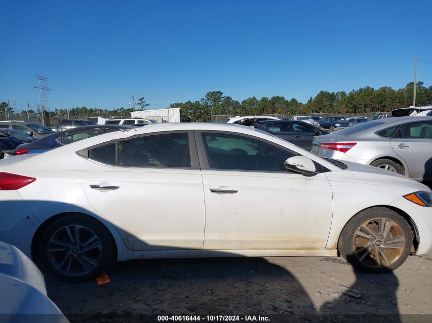 2017 Hyundai Elantra Limited VIN: 5NPD84LF9HH027830 Lot: 40616444