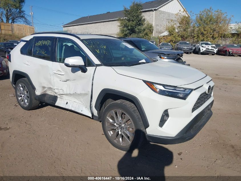 2022 Toyota Rav4 Xle Premium VIN: 2T3A1RFV6NW272063 Lot: 40616447