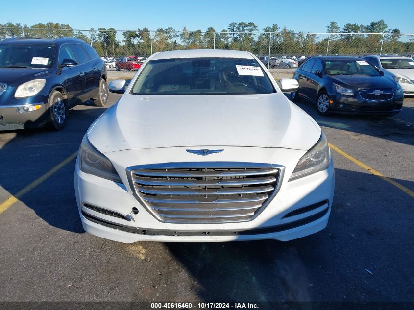 2016 Hyundai Genesis 3.8 VIN: KMHGN4JE0GU139268 Lot: 40616460