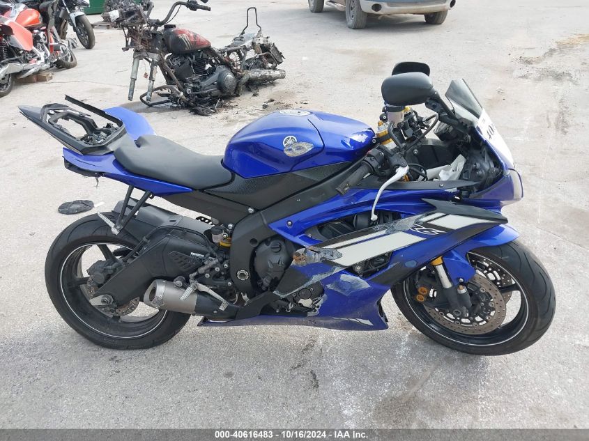 2012 Yamaha Yzfr6 C VIN: JYARJ16Y2CA006125 Lot: 40616483