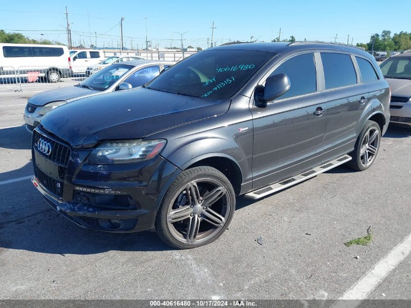 2014 Audi Q7 3.0T S Line Prestige VIN: WA1DGAFE8ED011182 Lot: 40616480