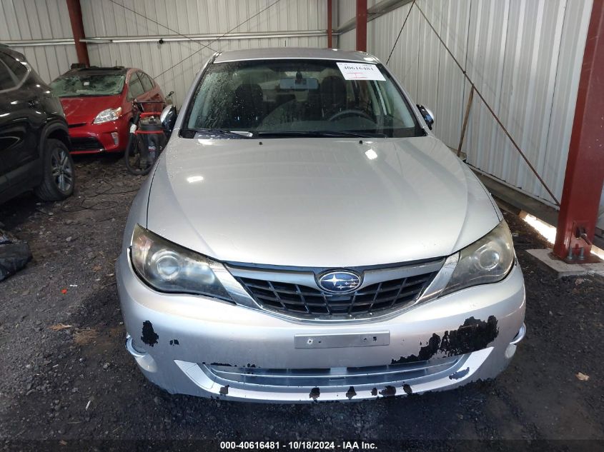 2008 Subaru Impreza 2.5I VIN: JF1GE61618H505926 Lot: 40616481