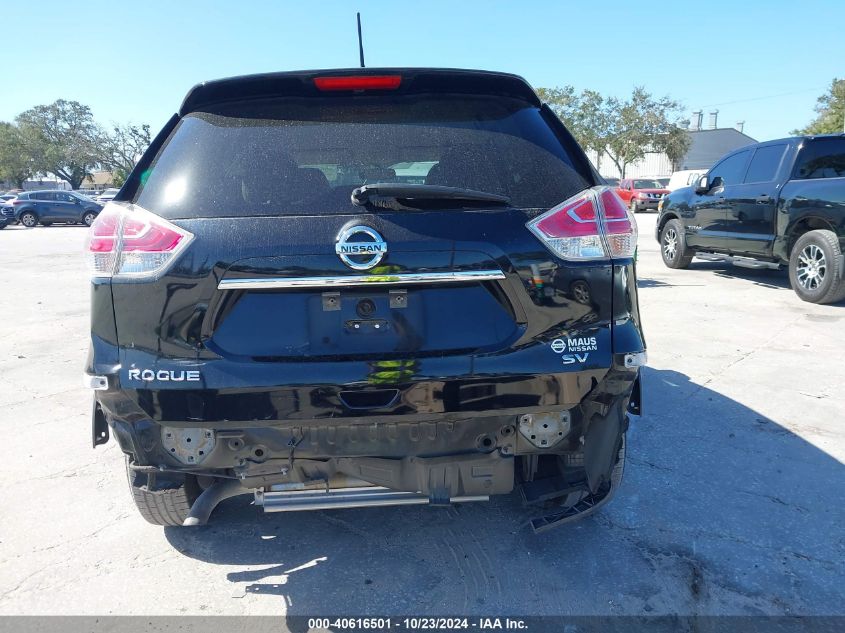 2015 Nissan Rogue Sv VIN: KNMAT2MT1FP535821 Lot: 40616501