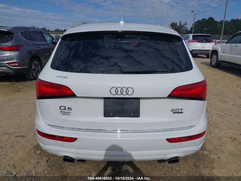 2015 Audi Q5 2.0T Premium VIN: WA1CFAFPXFA130063 Lot: 40616502